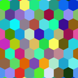 Hexagonal pattern